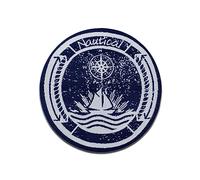 Mono-Quick Nautical Etikett - Aufnäher, Bügelbild, Aufbügler, Applikationen, Patches, Flicken, zum aufbügeln, Größe: 0 x 0 cm