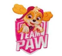 Mono Quick Paw Patrol Applikationen, Bügelbild, Patch, Aufnäher, Chase Skye Marshall Rocky Team (18153 - Skye Team)