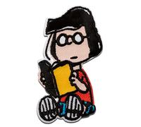 Mono Quick Peanuts © Marcie - Aufnäher, Bügelbild, Aufbügler, Applikationen, Patches, Flicken, zum aufbügeln, Größe: 7,5 x 4,6 cm