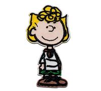 Mono Quick Peanuts © Sally - Aufnäher, Bügelbild, Aufbügler, Applikationen, Patches, Flicken, zum aufbügeln, Größe: 7,5 x 4 cm