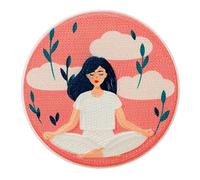 Mono Quick RECYCL-PATCH, Bügelbild, Applikationen aus recycelten PET Flaschen - THINK GREEN (18002 - Yoga)