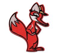 Mono-Quick Sandmännchen © Herr Fuchs - Aufnäher, Bügelbild, Aufbügler, Applikationen, Patches, Flicken, zum aufbügeln, Größe: 8,9 x 7,2 cm