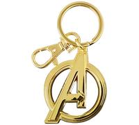 Unbekannt Avenger: Infinity War A Logo Gold Colored Pewter Key Chain