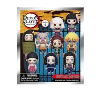 Monogram Demon Slayer Kimetsu No Yaiba Serie 4-3D Schaumstofffigurentasche, zum Anklippen, Schlüsselanhänger, mehrfarbig, 6,3 cm