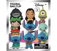Monogram Disney Lilo & Stitch Series 2-3D Foam Key Ring Blind Bag, mehrfarbig