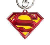 DC Shoes Schlüsselanhänger Superman-Logo farbig aus Zinn