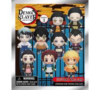 Monogram International Demon Slayer 3D-Schaumstoff-Taschenclip, Serie 3, Mehrfarbig, Einheitsgröße