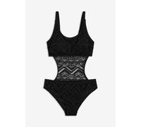 Monokini mit Spitze 46