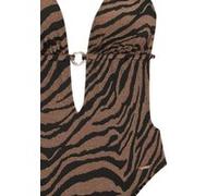 Monokini schwarz-gold 38C/D
