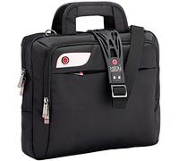 monolith 2F00IS0107 - 13.3" Laptop Tasche i-Stay in Schwarz, bis 12 kg, Reißverschlusstasche, Business-Tasche
