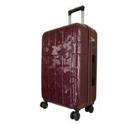 Monopol Reisekoffer und Kofferset 3tlg Hartschale Camo Trolley (rotbraun, Koffer - Größe M)