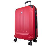 Monopol Reisekoffer und Kofferset 3tlg Hartschale Catalina Trolley (rot, Koffer - Größe M)