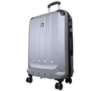 Monopol Reisekoffer und Kofferset 3tlg Hartschale Catalina Trolley (Silber, Koffer - Größe M)