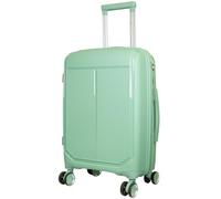 Monopol Reisekoffer und Kofferset 3tlg Hartschale (PP) Antigua Trolley (grün, Handgepäck - Größe S)