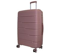 Monopol Reisekoffer und Kofferset 3tlg Hartschale (PP) Aruba Trolley roségold (Reisekoffer - Größe L)