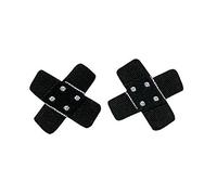 Monoquick Applikationen - Kids and Hits - aufbügelbar Pflaster schwarz 2 St, 04006
