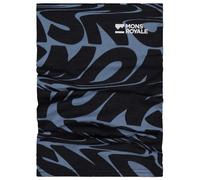 Mons Royale - Daily Dose Merino Flex 200 Neckwarmer, Gr. One Size, schwarz (SignalLost/GoblinBlue)