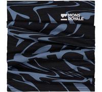 MONS ROYALE DAILY DOSE MERINO FLEX Neckwarmer 2026 signal lost goblin blue