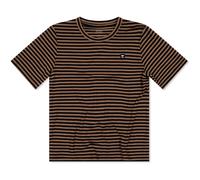 Mons Royale Damen Icon Merino Air-Con Relaxed T-Shirt (Größe XL, braun)
