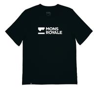 Mons Royale - Women's Icon Relaxed Tee - Merinoshirt, Gr. XS, schwarz (Black)