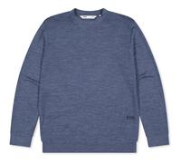 Mons Royale Herren Horizon Merino Crew Pullover (Größe XL, blau)
