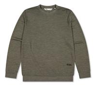 Mons Royale Herren Horizon Merino Crew Pullover (Größe XL, oliv)