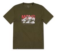 Mons Royale Herren Icon Merino T-Shirt (Größe XL, oliv)