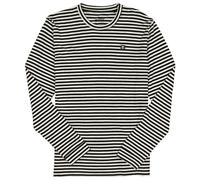 Mons Royale - Icon Merino Long Sleeve - Merinoshirt, Gr. L, grau (MRStripe)