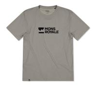 Mons Royale Herren Icon Merino T-Shirt (Größe XXL, grau)