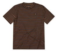 Mons Royale Mens Icon Merino Tee-shirt mr stripe toffee (980) XL