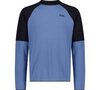 Mons Royale - Quad Merino Fleece Pullover - Merinopullover, Gr. XL, blau (HorizonBlue/Black)