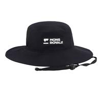 Mons Royale - Leichter, atmungsaktiver Hut - Unisex - Velocity Bucket Hat - Velocity Bucket Hat Black für Herren - Größe S/M - schwarz schwarz S/M