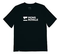 Mons Royale Womens Icon Merino Tee-shirt black XXL