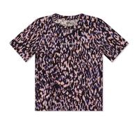 Mons Royale - Women's Icon Relaxed Tee - Merinoshirt, Gr. L, bunt (RockLeopard)