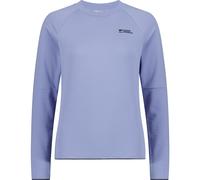 Mons Royale Womens Quad Merino Fleece Pullover skyline (108) M