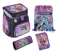 Monster High EasyFit Schulranzen Set,5tlg