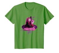 Monster High T-Shirt: Draculaura Cartoon, Schwarz, S, Kurzarm, Damen, Mädchen, Damen, Klassisch, Cartoon-Muster: Draculaura von Monster High