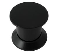 Monster Piercing 5MM Schwarzer Acryl Double Flared Tunnel mit Innengewinde Ohr Piercing Schwarz Fleischtunnel Plug Tunnel Ohrring Männer Frauen