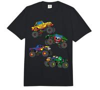 Monster Truck Gift for Kids- Assorted Boys Monster Truck Comfort Colors Adult Heavyweight T-Shirt