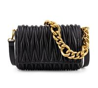 Montana West Kette Umhängetasche für Frauen gesteppte Clutch Geldbörsen und Handtaschen Chunky Chain Purse 060, 060black, Medium