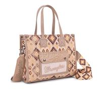Montana West Wrangler Azteken-Tragetasche für Damen, Western-Geldbörsen und Handtaschen, Angel-Tan, Medium