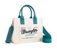 Montana West Wrangler Tragetasche für Damen, Retro, Leinen, Tragegriff oben, Geldbörsen und Handtaschen, Türkis/Ausflug, einfarbig (Getaway Solids), Einheitsgröße