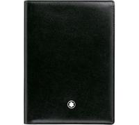 Montblanc 7cc Brieftasche mit Ausweisfach aus Leder in der Farbe Schwarz, Maße: 12cm x 9cm x 1cm, 130074