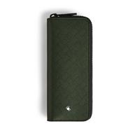 Montblanc Extreme 3.0 Etui für zwei Schreibgeräte mit Reißverschluss Khaki