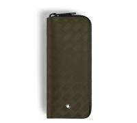 Montblanc Extreme 3.0 Etui für zwei Schreibgeräte mit Reißverschluss Khaki