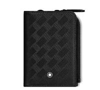 Montblanc Extreme 3.0 Kartenetui 3cc aus Leder in der Farbe Schwarz, Maße: 11,5cm x 8,5cm x 2cm, 129980