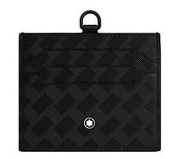 Montblanc Extreme 3.0 Kartenetui 6cc aus Leder in der Farbe Schwarz, Maße: 10cm x 8,5cm x 0,5cm, 129979