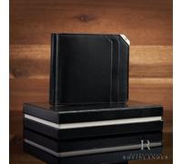 Montblanc Leather Goods Urban Spirit 6 CC Wallet Black Money Clip ID 124092