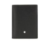 Montblanc MB130322, MB Sartorial Card Holder 4cc BK Unisex, Schwarz