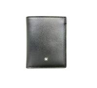 Montblanc Meisterstück Kompakte Brieftasche 6 cc aus Leder in der Farbe Schwarz, Maße: 11cm x 9cm x 1cm, 129677